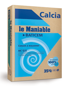 Ciment BATICEM 35kg MC12.5 CALCIA